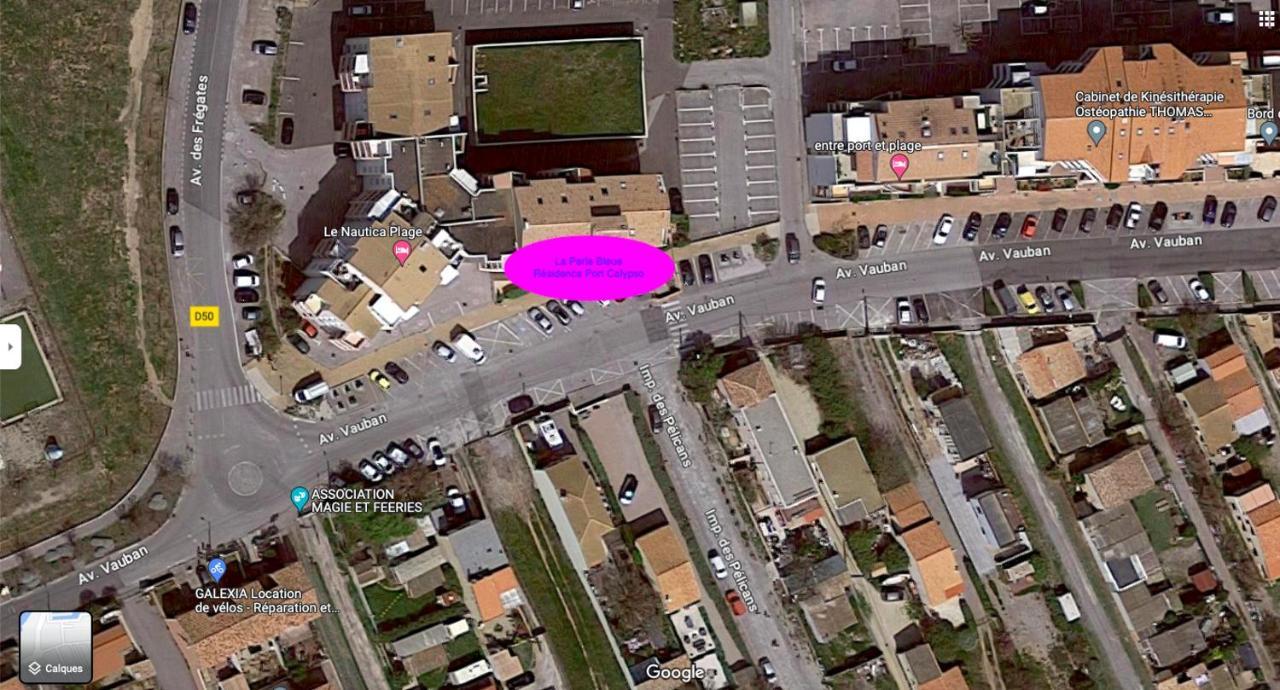 La Perle Bleue, 100 M De La Plage, Parking, Wifi Frontignan Esterno foto