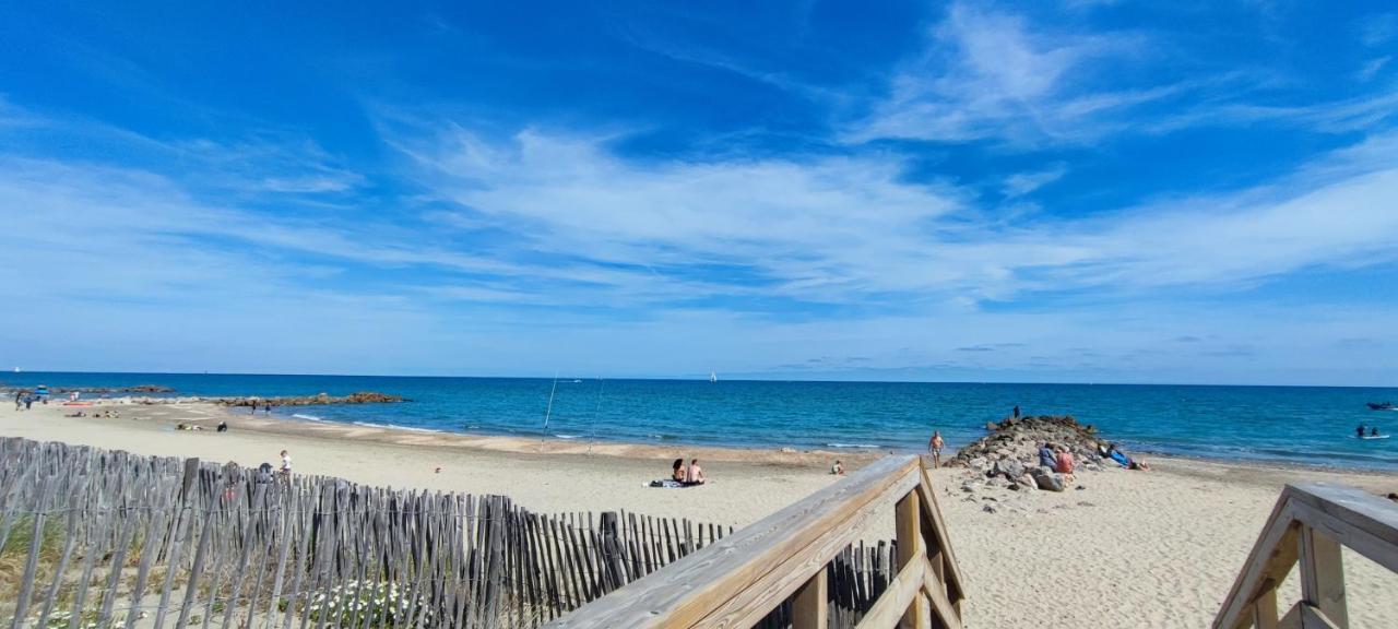 La Perle Bleue, 100 M De La Plage, Parking, Wifi Frontignan Esterno foto