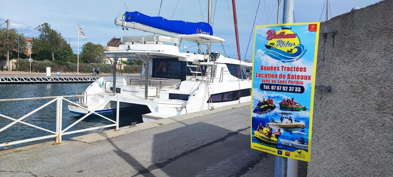 La Perle Bleue, 100 M De La Plage, Parking, Wifi Frontignan Esterno foto