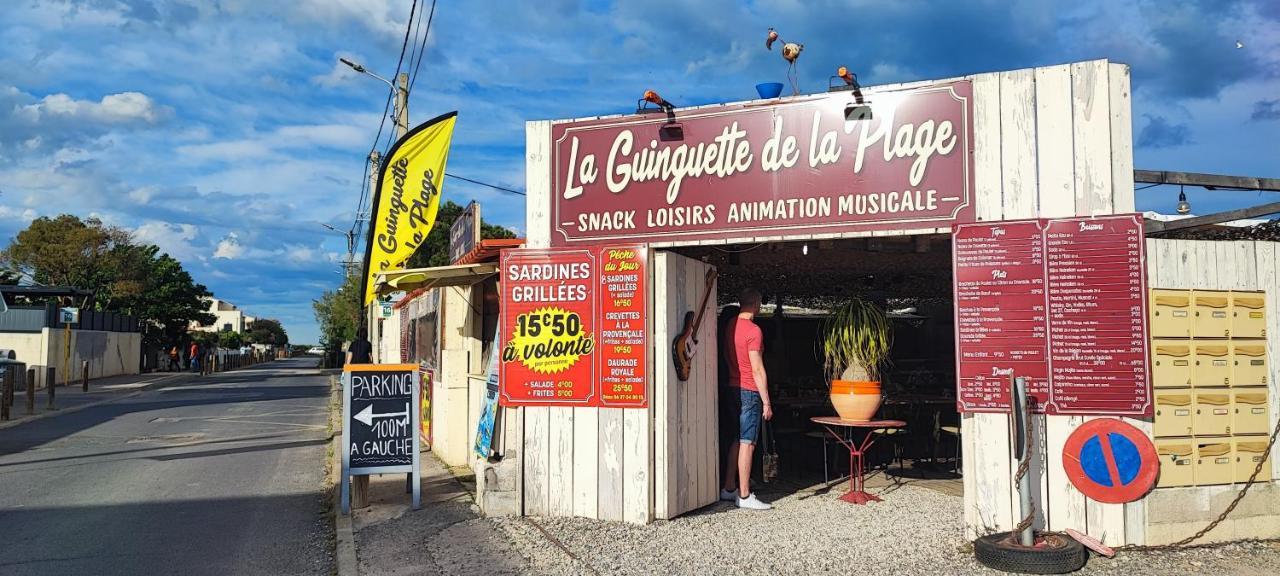 La Perle Bleue, 100 M De La Plage, Parking, Wifi Frontignan Esterno foto