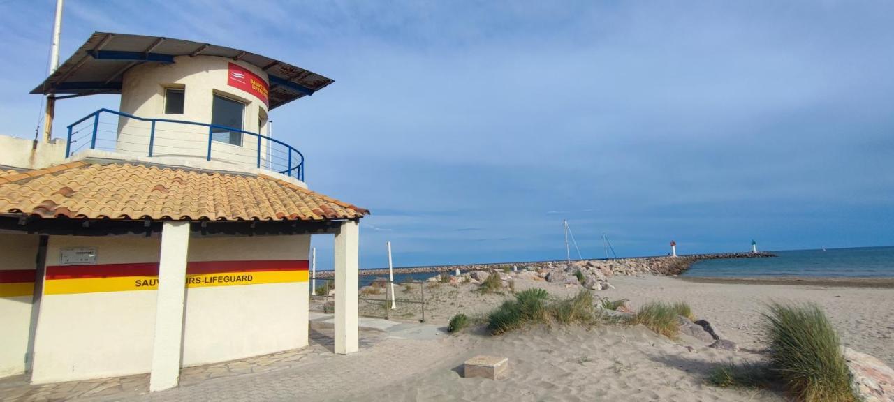 La Perle Bleue, 100 M De La Plage, Parking, Wifi Frontignan Esterno foto